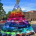 Vorschau: Das „Tipi“ auf dem „Kleinen Klingenbergplatz“ in Kreyenbrück. Foto: Werner Ufferhardt.