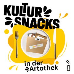 Logo Kultursnack Artothek. Quelle: OTM Logo Kultursnack Artothek. Quelle: OTM