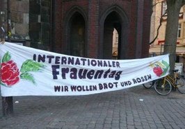 Banner Brot und Rosen. Foto: Stadt Oldenburg