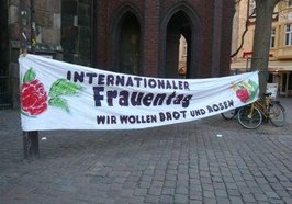 Banner Brot und Rosen. Foto: Stadt Oldenburg