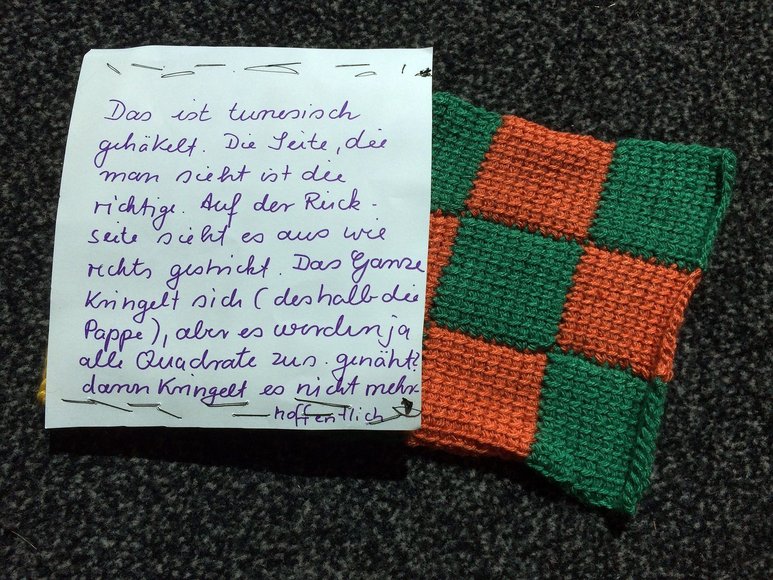 Tunesisches Wollquadrat. Foto: Stadt Oldenburg
