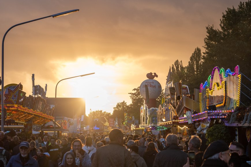Blick über den Kramermarkt 2023. Foto: Sascha Stüber