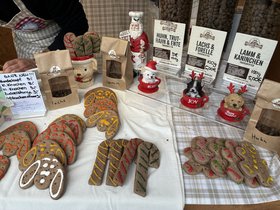 Neu auf dem Lamberti-Markt 2025: Die Hundekeks-Bäckerei. Foto: Sascha Stüber Neu auf dem Lamberti-Markt 2025: Die Hundekeks-Bäckerei. Foto: Sascha Stüber