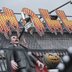 Vorschau: Die Geisterbahn „Halloween“ beim Aufbau auf dem Kramermarkt am 22. September 2025. Foto: Sascha Stüber
