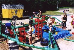 Die Wasserbaustelle, Quelle: Spielmobil Die Wasserbaustelle, Quelle: Spielmobil
