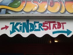 Schriftzug „Kinderstadt“. Foto: Stadt Oldenburg Schriftzug „Kinderstadt“. Foto: Stadt Oldenburg