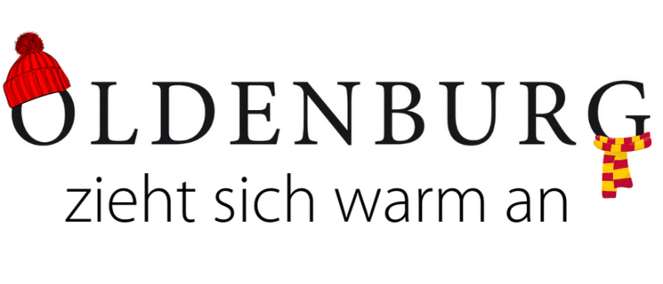 Logo Oldenburg zieht sich warm an. Foto: Stadt Oldenburg