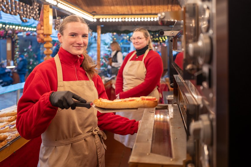 Sascha Stüber Baguettes auf dem Lamberti-Markt 2025. Foto: Sascha Stüber