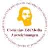 Logo der Comenius EduMedia Auszeichnung. Quelle: Gesellschaft für Pädagogik, Information und Medien