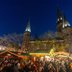 Vorschau: Blick über den Lamberti-Markt 2023 in Richtung erleuchtete Lamberti-Kirche. Foto: Sascha Stüber