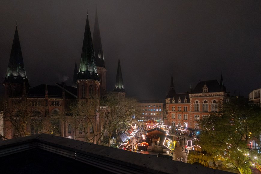 Blick über den Lamberti-Markt 2025. Foto: Sascha Stüber