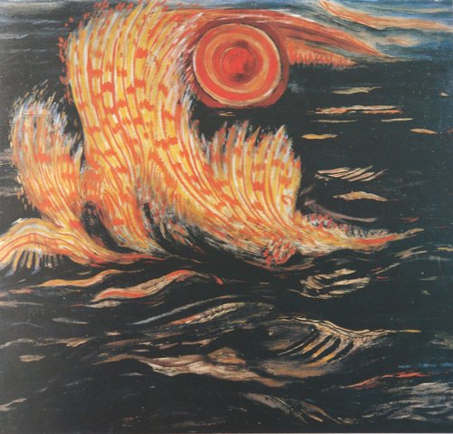 Franz Radziwill, Die Welle, Öl/Leinwand, 1921/22 © Stadtmuseum Oldenburg