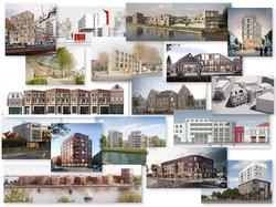 Übersicht der Projekte des Gestaltungsbeirates Eine Übersicht mit mehreren Projekten des Gestaltungsbeirates.