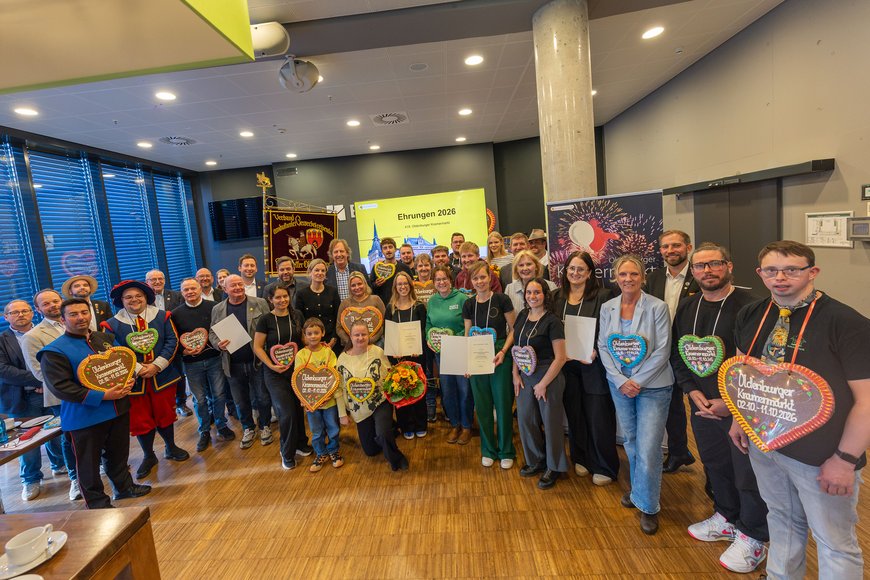 Gruppenfoto im Rahmen der Ehrungen anlässlich des 419. Kramermarktes. Foto: Sascha Stüber