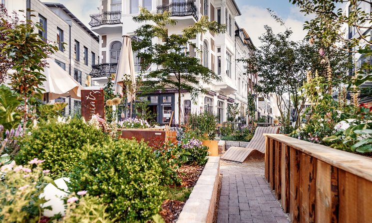 Stadtgarten am Lefferseck im Jahr 2022. Foto: OTM
