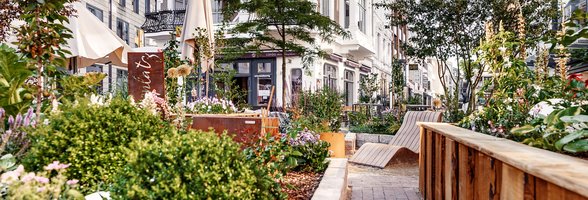 Stadtgarten am Lefferseck im Jahr 2022. Foto: OTM