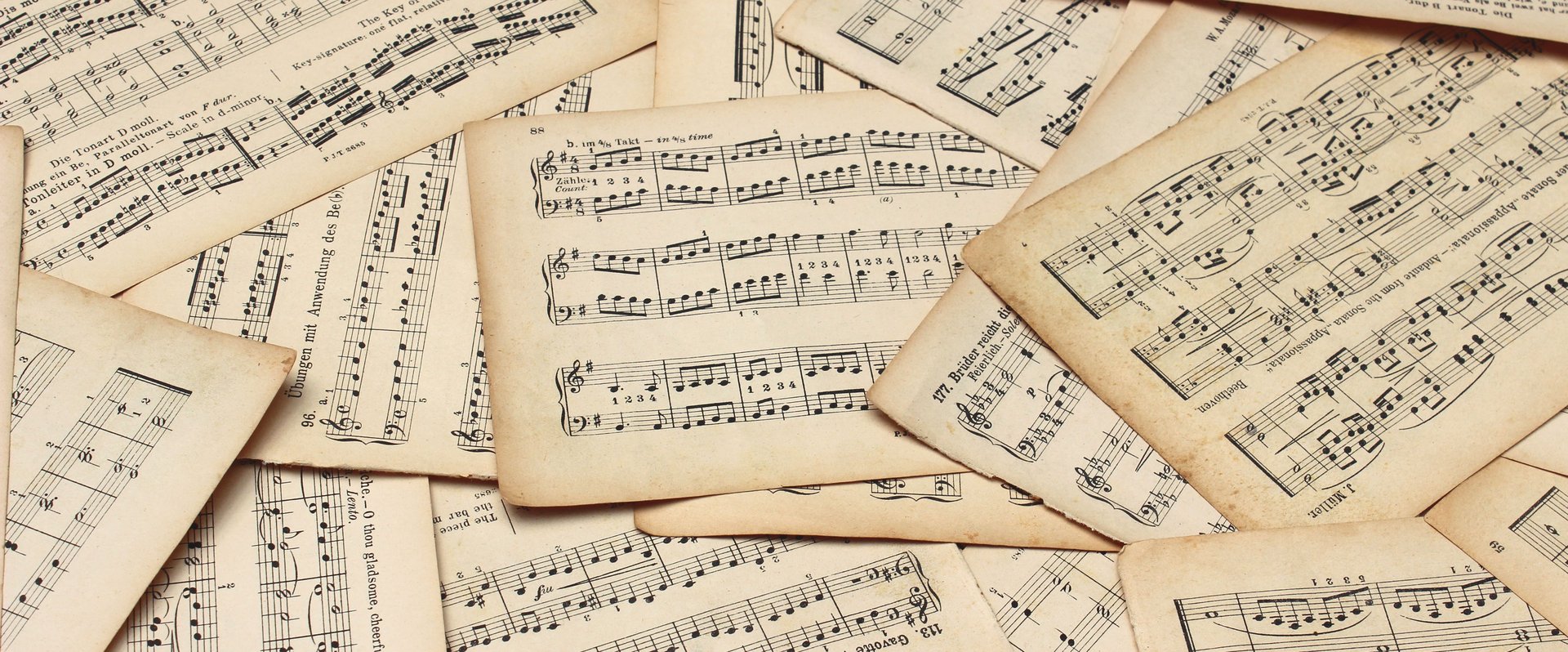 Seiten mit Noten. Foto: Buchkiste auf Pexels