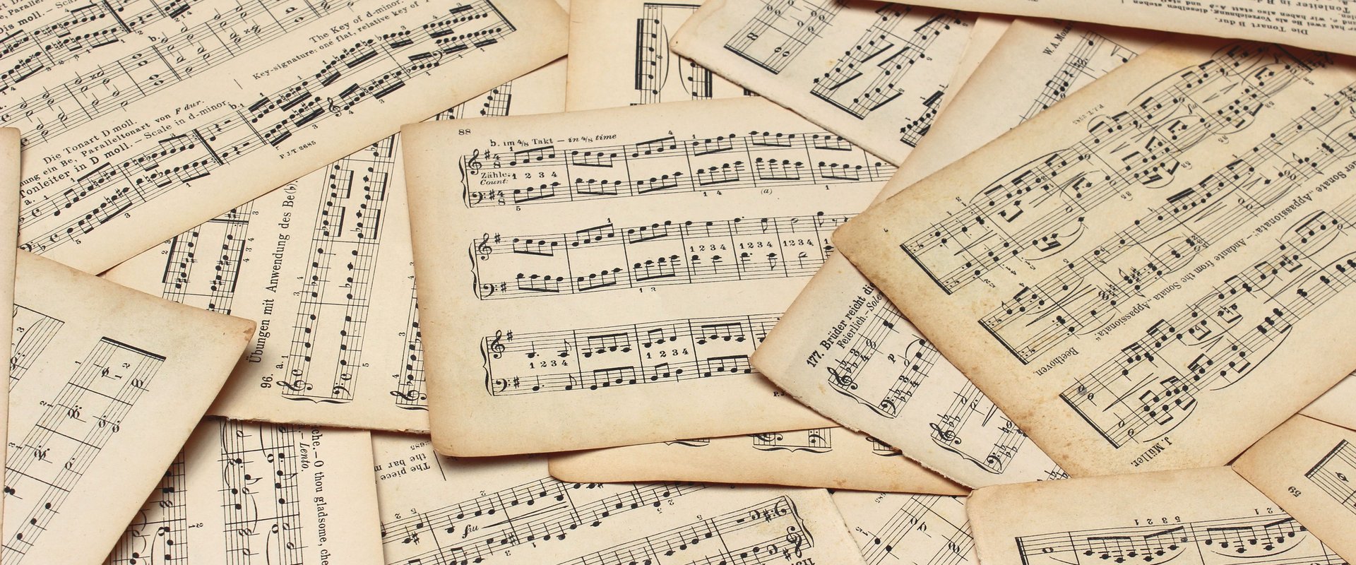 Seiten mit Noten. Foto: Buchkiste auf Pexels