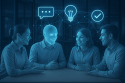 Künstliche Intelligenz wird Teil des Arbeitslebens. Foto: KI-generiert durch Stadt Oldenburg