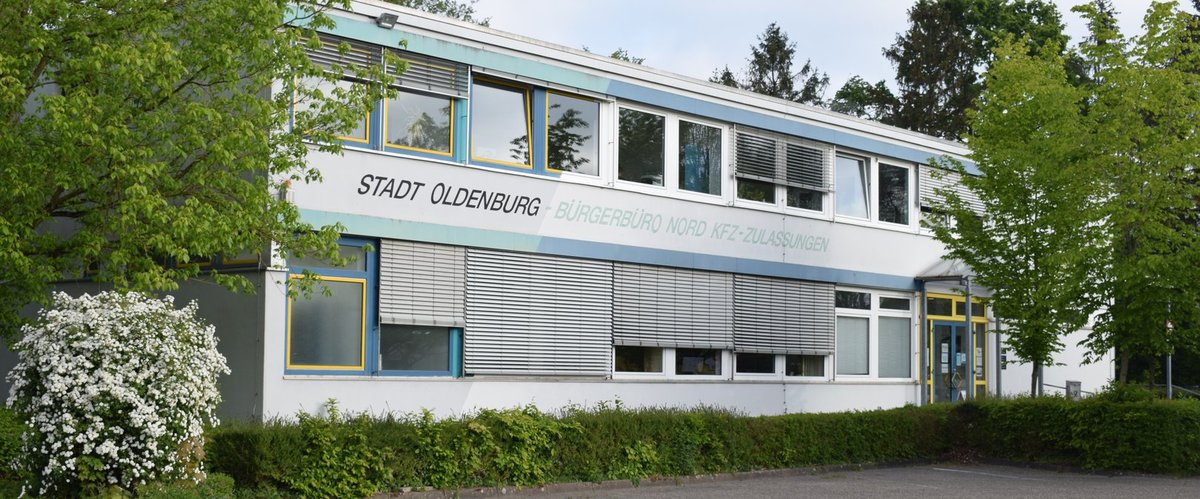 Blick auf das Bürgerbüro Nord. Foto: Stadt Oldenburg