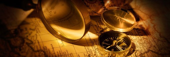 Karte mit Kompass. Foto: felix/Fotolia.com