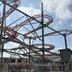 Vorschau: Der Aufbau der Achterbahn „Trapper Joe's Crazy Mine“ auf dem Kramermarkt am 19. September 2025. Foto: Stadt Oldenburg
