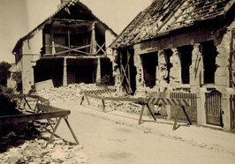 Bombenschäden im Johannisviertel durch die Luftangriffe im April 1945. Quelle: Stadtmuseum Oldenburg