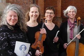 Trio Sonora und Tanja Küddelsmann. Foto: Oliver Walker