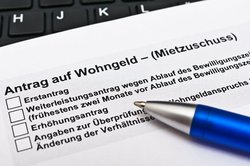 Ein Antragsformular für Wohngeld. Foto: Stockfotos-MG/AdobeStock Ein Antragsformular für Wohngeld. Foto: Stockfotos-MG/AdobeStock
