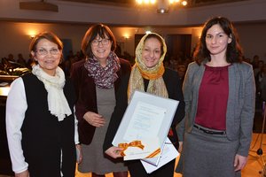 Dritter Preis Integrationspreis 2016 - Projekt „MeKiBü – Mehrsprachige Kinderbücher“. Foto: Tobias Frick