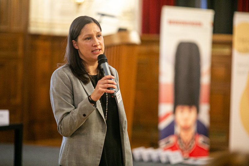 Referentin Dr. Birgit Bujard. Foto: LUKAS LEHMANN PHOTOGRAPHY