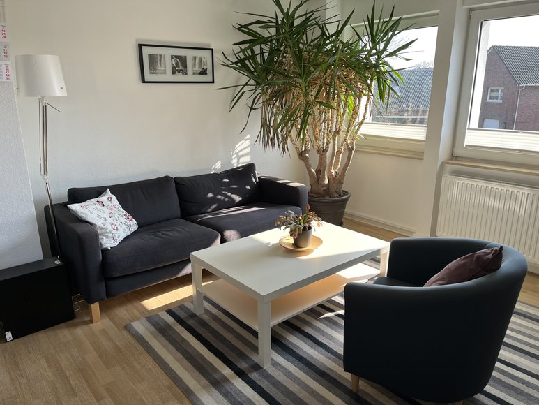 Gemeinschaftszimmer im Betreuten Jugendwohnen Donarstraße 31. Foto: Stadt Oldenburg