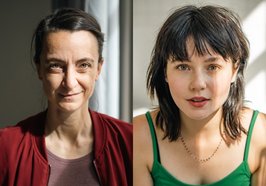 Franziska Werner und Paulina Hobratschk. Fotos: Stephan Walzl