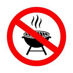 Grillen verboten. Foto: Arcady/AdobeStock