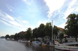 Boote auf der Hunte. Foto: Stadt Oldenburg