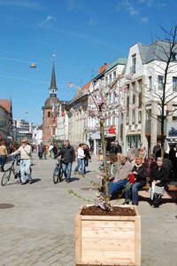 Leffers-Eck mit Lappan. Foto: Stadt Oldenburg