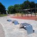Vorschau: Sport- und Freizeitanlagen im Sportpark Kreyenbrück: Kombination Bank und Fitnessgerät. Foto: PS+ Planung von Sportstätten