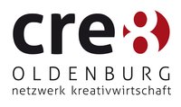 Logo des Netzwerks der Kreativwirtschaft cre8 oldenburg. Grafik: Norbert Egdorf