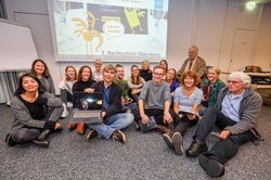 Teilnehmende Organisationen und Kreative an der NACHTSCHICHT OLDENBURG 2019. Foto: Martin Remmers