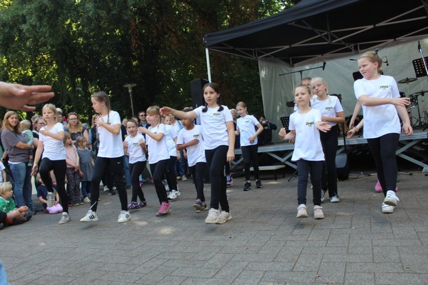 TuS Bloherfelde, Kindertanzgruppe. Foto: Sonja Deuling