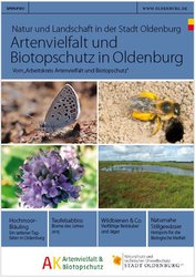 Schriftenreihe Teil 2 „Artenvielfalt und Biotopschutz“. Quelle: Stadt Oldenburg