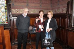 Jean-Luc Moreau, Präsident der CFA, Catherine Rüppell, 1. Vorsitzende der DFG und Bürgermeisterin Christine Wolff beim Empfang im Alten Rathaus. Foto: Stadt Oldenburg Jean-Luc Moreau, Präsident der CFA, Catherine Rüppell, 1. Vorsitzende der DFG und Bürgermeisterin Christine Wolff beim Empfang im Alten Rathaus. Foto: Stadt Oldenburg