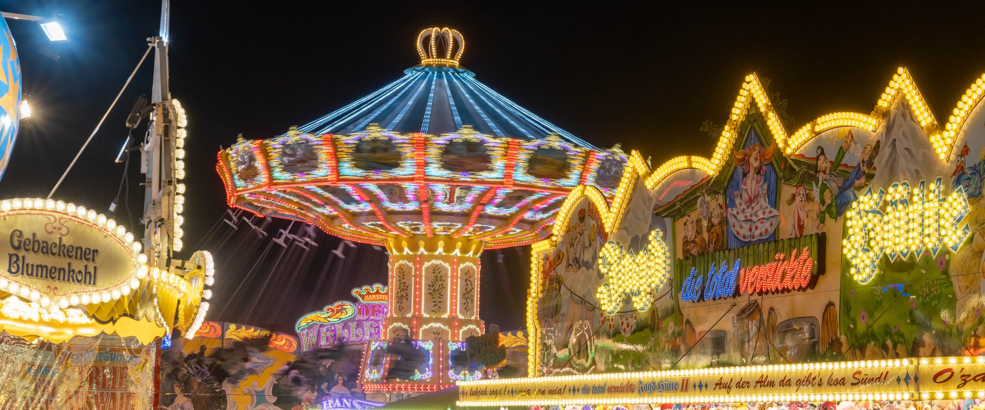 Blick auf das Kramermarkt-Treiben. Foto: Sascha Stüber