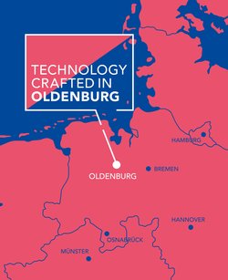 Verortung Technology Crafted in Oldenburg auf Landkarte. Quelle: ideendirektoren