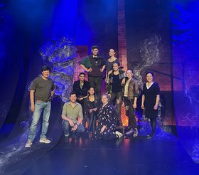 Ensemble vom Rose Theatre aus Kingston upon Thames in Oldenburg. Foto: Stadt Oldenburg