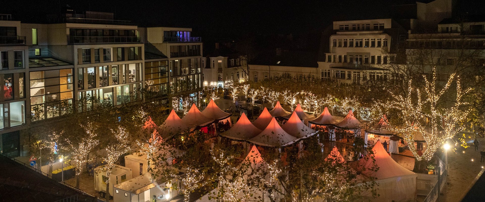 Blick auf den Weihnachtszauber von oben. Foto: Sascha Stüber