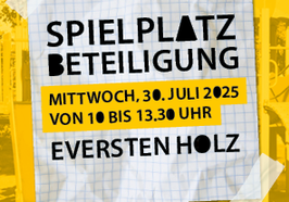 Flyer zur Spielplatzbeteiligung. Foto: Stadt Oldenburg 