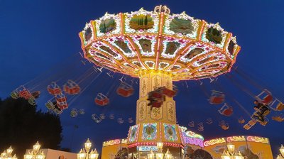Der Wellenflug auf dem Kramermarkt 2019. Foto: Stadt Oldenburg