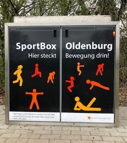 SportBox Oldenburg am Flötenteich. Foto: Stadt Oldenburg