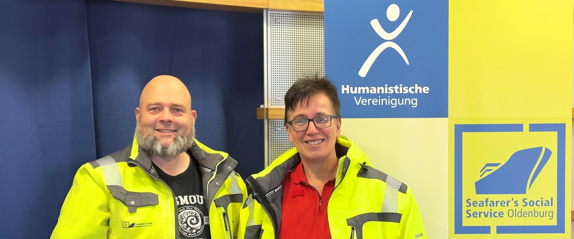 Till Andrzejewski und Claudia Bartsch. Foto: Stadt Oldenburg